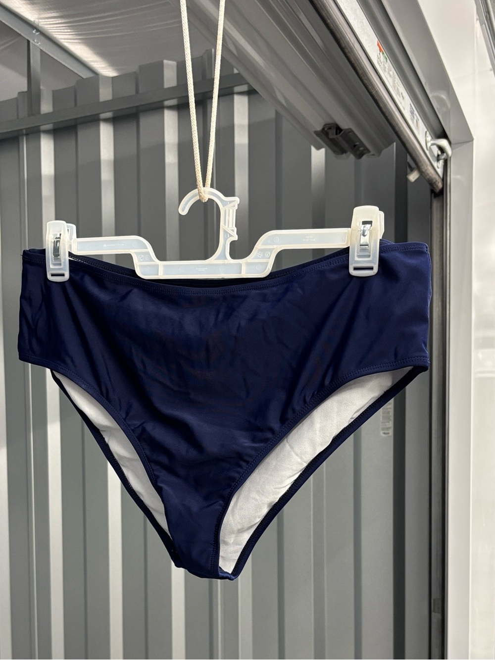 NWOT SHEIN Navy Blue High-Waist Bikini Bottoms Women’s Plus 3XL